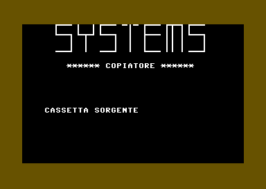 Systems Copy