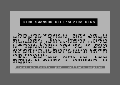 Dick Swanson II (bug Cassetta)