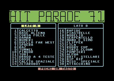 hit Parade 71