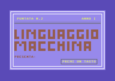 Linguaggio Macchina 02