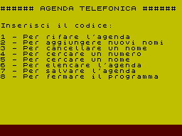 Agenda Telefonica