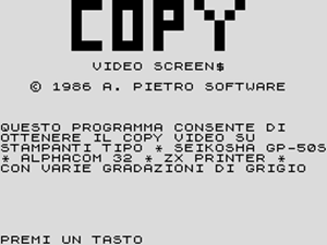 Copy Video Screen