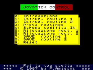 Joystick Control