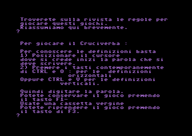 Enigmistica per C64