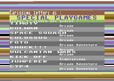 Special Playgames 20